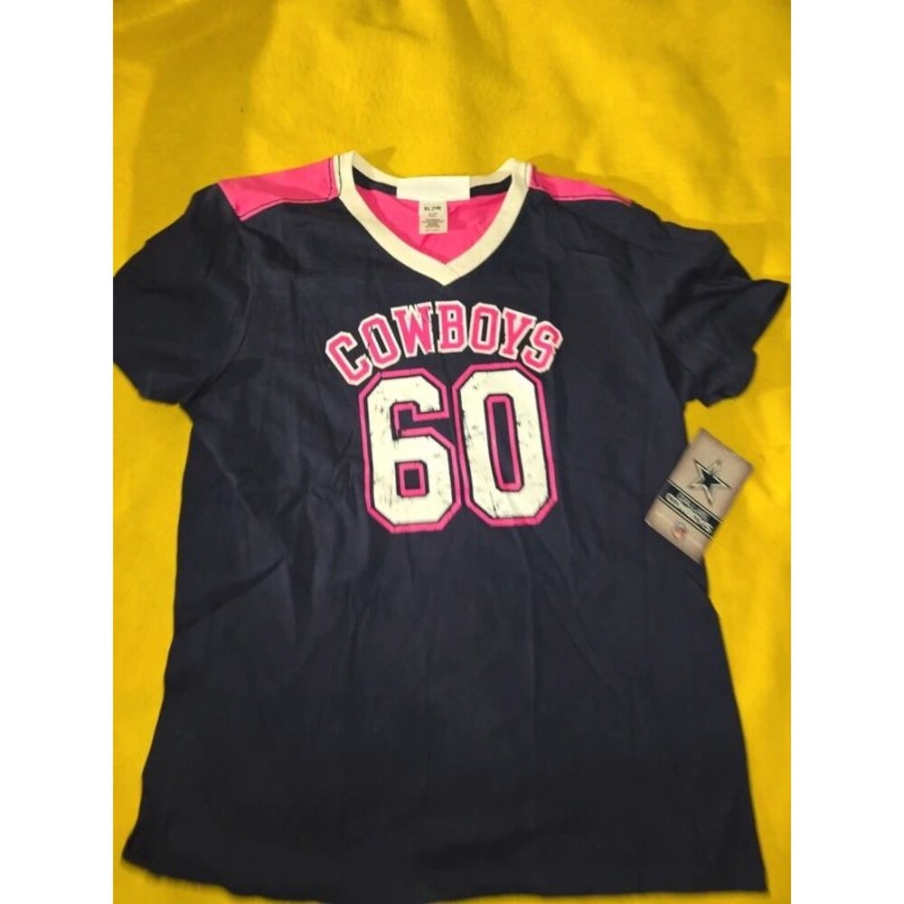 Dallas Cowboys Youth XL-16 T-Shirt (BLOC-30)